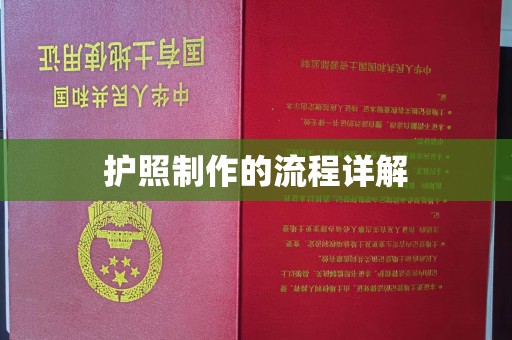 渝水护照制作的流程详解